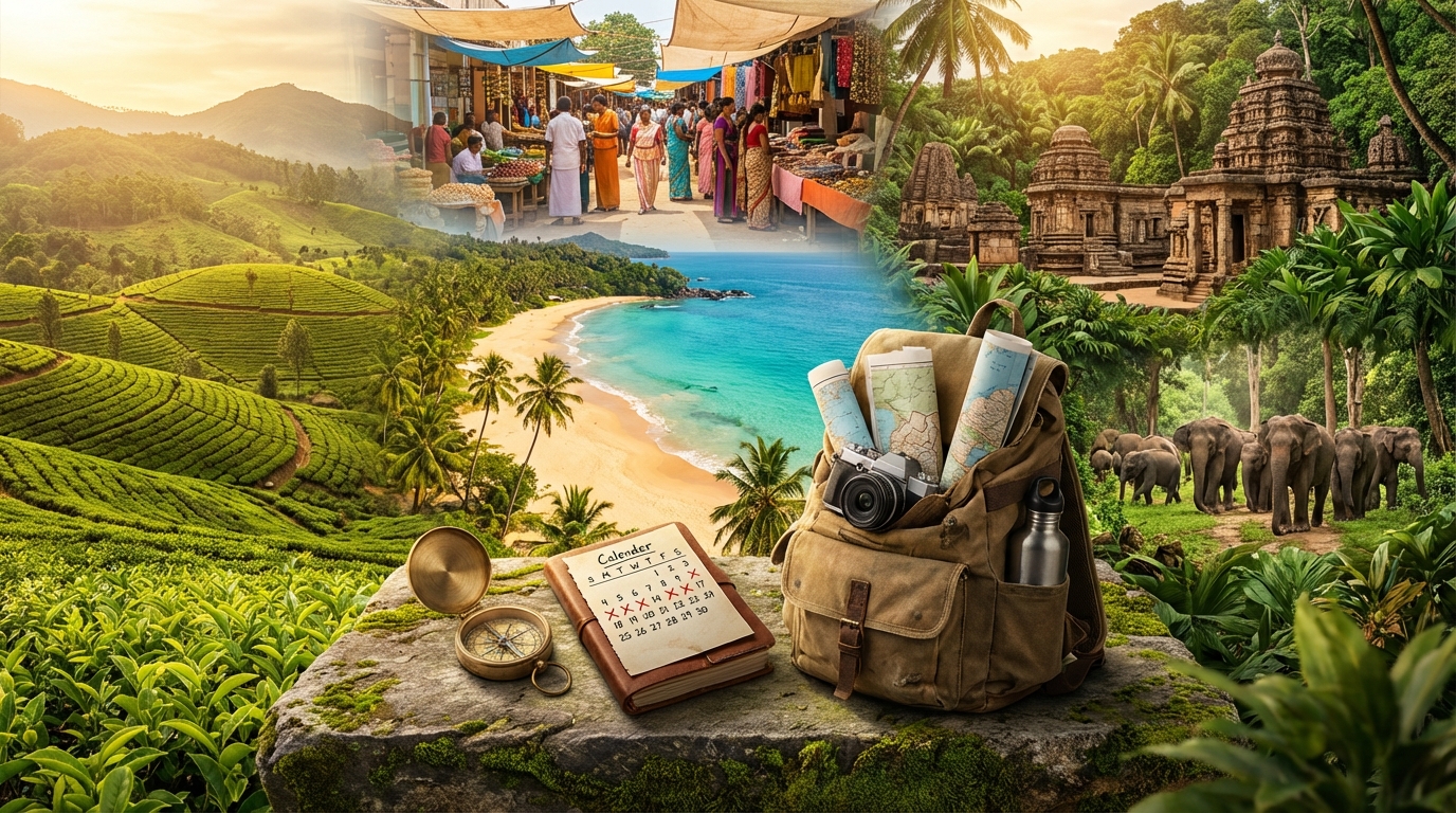 découvrez un itinéraire de trois semaines au sri lanka conçu pour explorer chaque recoin de cette île fascinante, alliant culture, nature et aventure sans rien laisser au hasard.