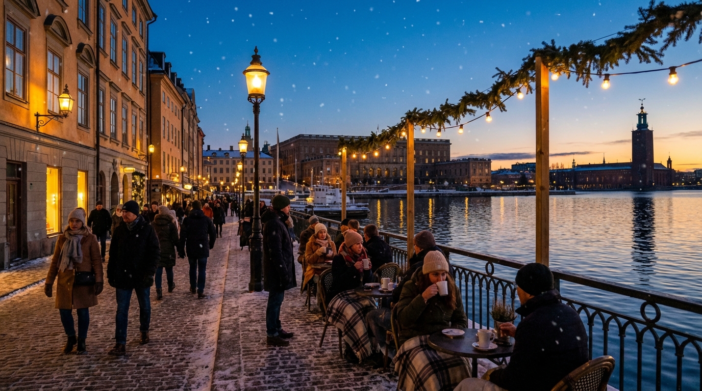 découvrez les meilleures activités à faire à stockholm en décembre, même lorsque la nuit tombe dès 15h. explorez les marchés de noël, les musées et profitez de la magie hivernale de la capitale suédoise.